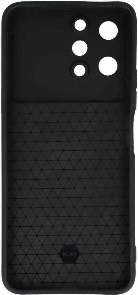 Fusion Accessories Topt Slide Camera Armor dėklas skirtas Xiaomi Redmi 12 juodos spalvos