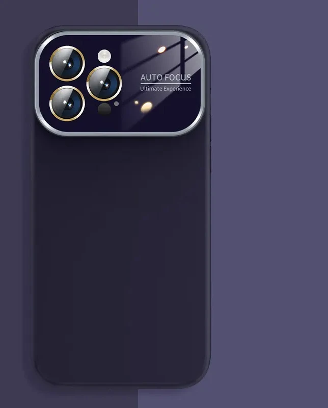 Fusion Accessories Soft Silicone Lens Dėklas skirtas Apple iPhone 12 violetinė