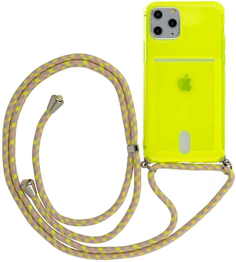 Toptel Topt STRAP Fluo dėklas skirtas Apple iPhone X/XS Lime
