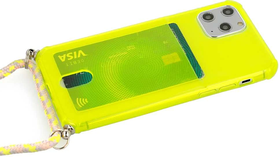 Toptel Topt STRAP Fluo dėklas skirtas Apple iPhone X/XS Lime