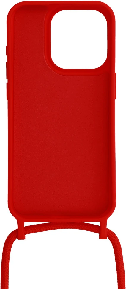 Toptel Strap Silicone Dėklas skirtas Apple iPhone 13 Pro Max design 1 red