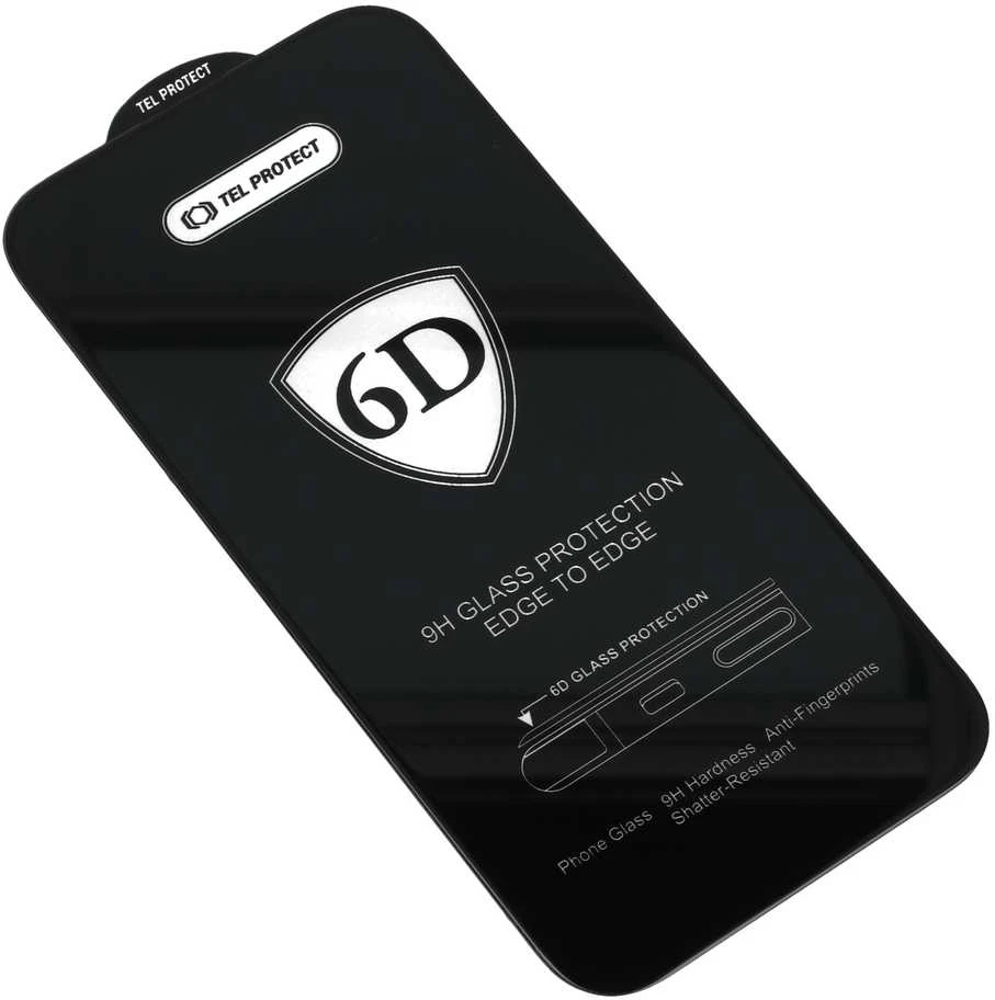 Toptel Topt Tel Protect Full Glue 6D Apsauginis stiklas skirtas Apple iPhone 17 Air juodas