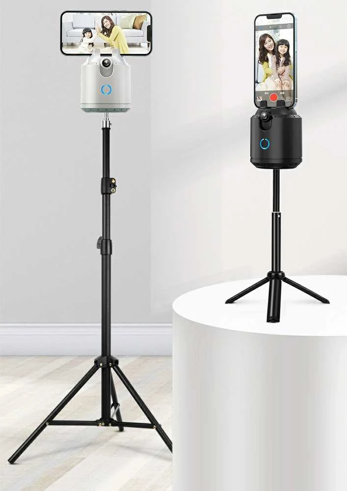 Fusion Accessories Topt Telefono laikiklis su 360° veido sekimu P3 baltos spalvos
