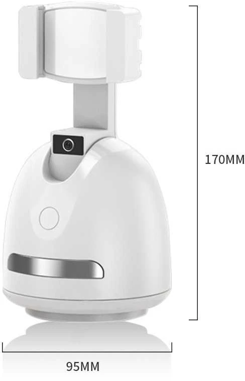 Fusion Accessories Topt Telefono laikiklis su 360° veido sekimu P2S baltos spalvos