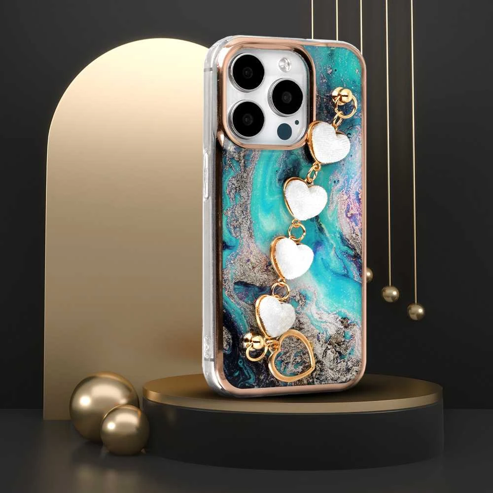Toptel Topt Trend dėklas skirtas Apple iPhone 15 Pro design 6 mėlynos spalvos