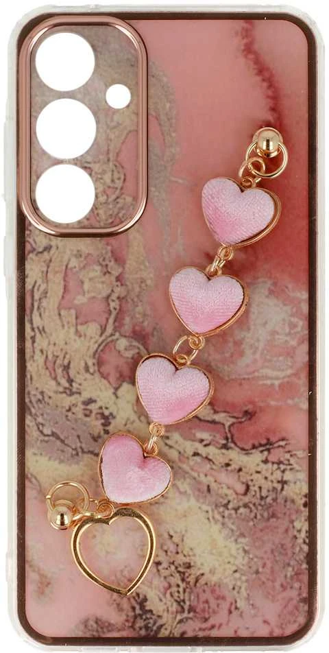 Fusion Accessories Topt Trend dėklas skirtas Samsung Galaxy S24 design 6 rožinės spalvos