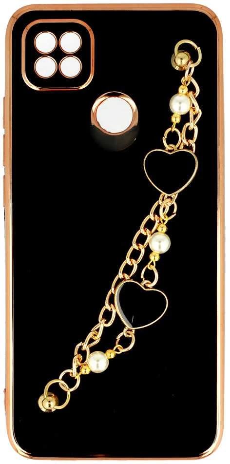 Fusion Accessories Topt Trend dėklas skirtas Xiaomi Redmi 10A design 3 juodos spalvos
