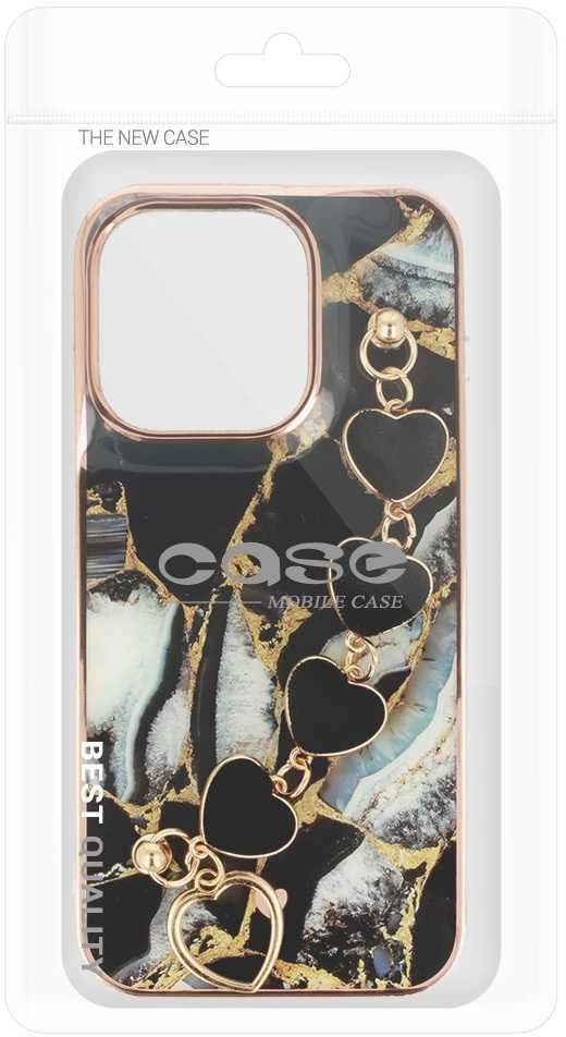 Fusion Accessories Topt Trend dėklas skirtas Xiaomi Redmi 10A design 1 juodos spalvos