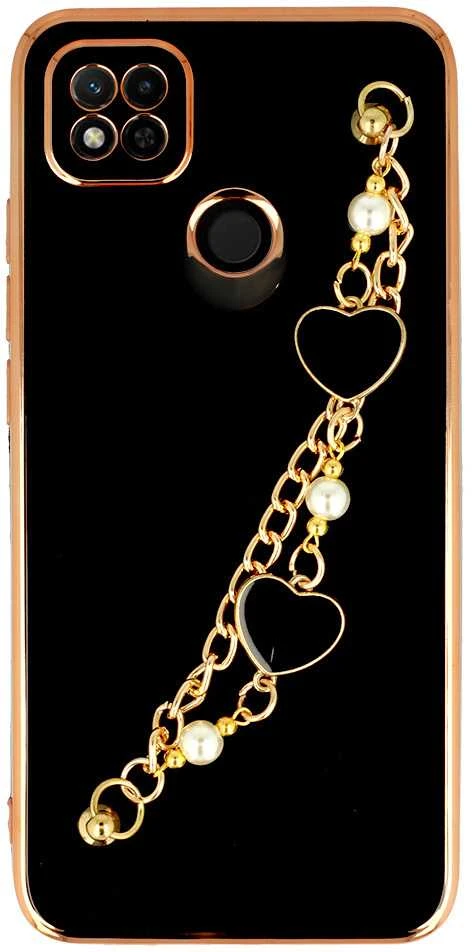 Fusion Accessories Topt Trend dėklas skirtas Xiaomi Redmi 10A design 3 juodos spalvos