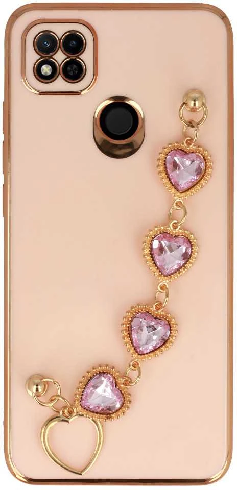 Fusion Accessories Topt Trend dėklas skirtas Xiaomi Redmi 10A design 2 light rožinės spalvos