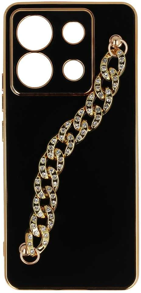 Fusion Accessories Topt Trend dėklas skirtas Xiaomi Redmi Note 13 Pro 5G design 4 juodos spalvos