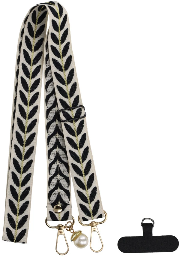 Fusion Accessories Phone lanyard FZ-1 juodos spalvos