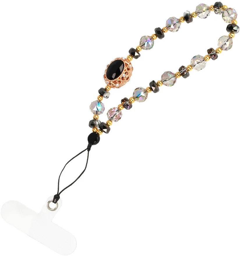 Fusion Accessories Phone pendant GC-BZ1 transparen-juodos spalvos