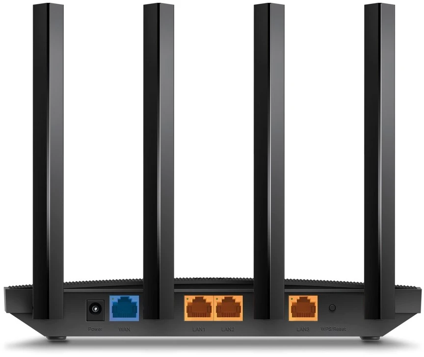 TP-Link Archer AX18 belaidis maršrutizatorius Gigabitinis eternetas Dviguba juosta (2,4 GHz / 5 GHz) Juoda