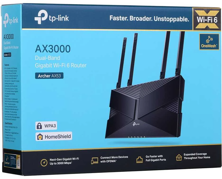 Maršrutizatorius TP-Link Archer AX53
