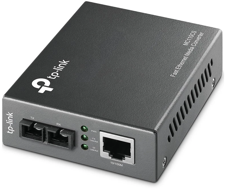 TP-Link MC110CS 10/100Mbps Optinis medijos keitiklis
