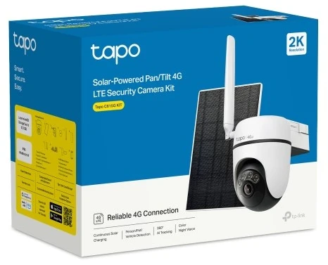 TP-Link Tapo C615G KIT Kupolinė IP apsaugos kamera Lauko 2304 x 1296 pikselių Lubinės/Sieninės/Stulpinės