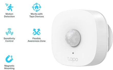 TP-Link TAPO T100 Išmanusis judesio detektorius