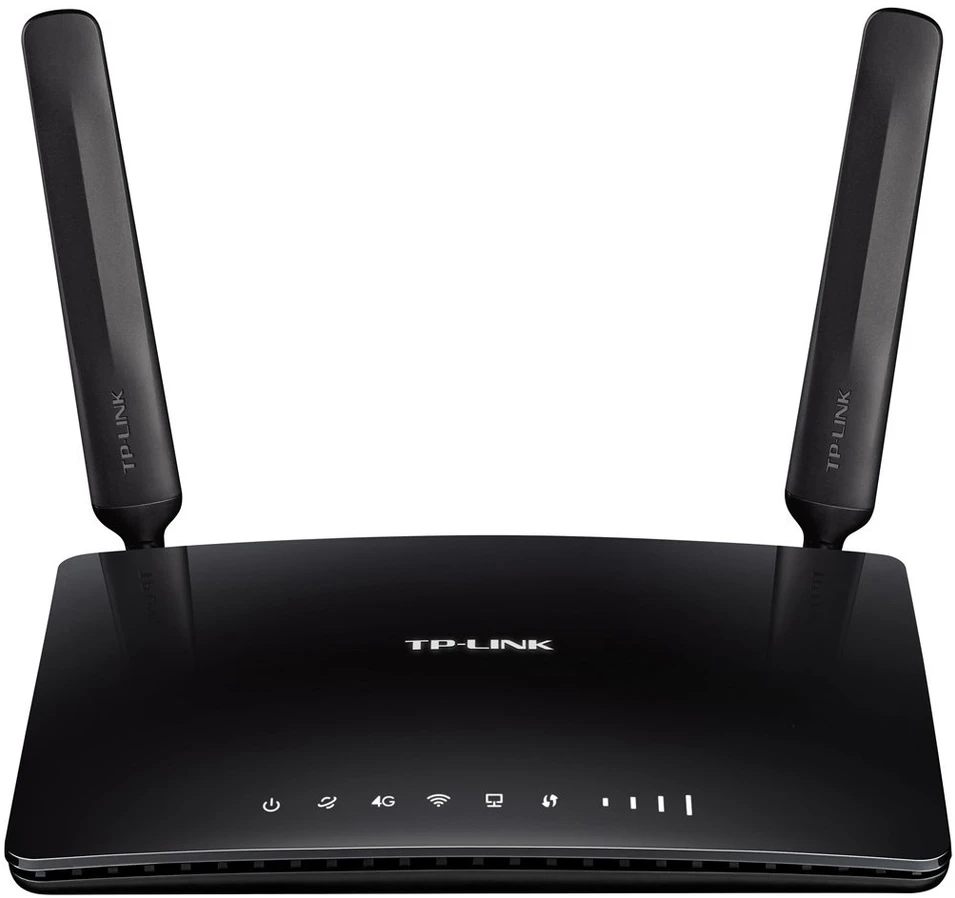 TP-Link TL-MR6400 belaidis maršrutizatorius Greitas eternetas Viena juosta (2,4 GHz) 4G Juoda