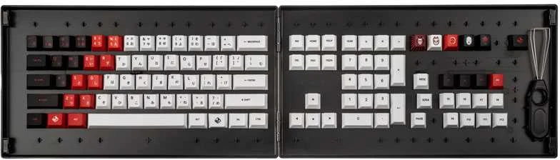 Klaviatūra Traitors Kabuki Reverse Keycap Set (US)