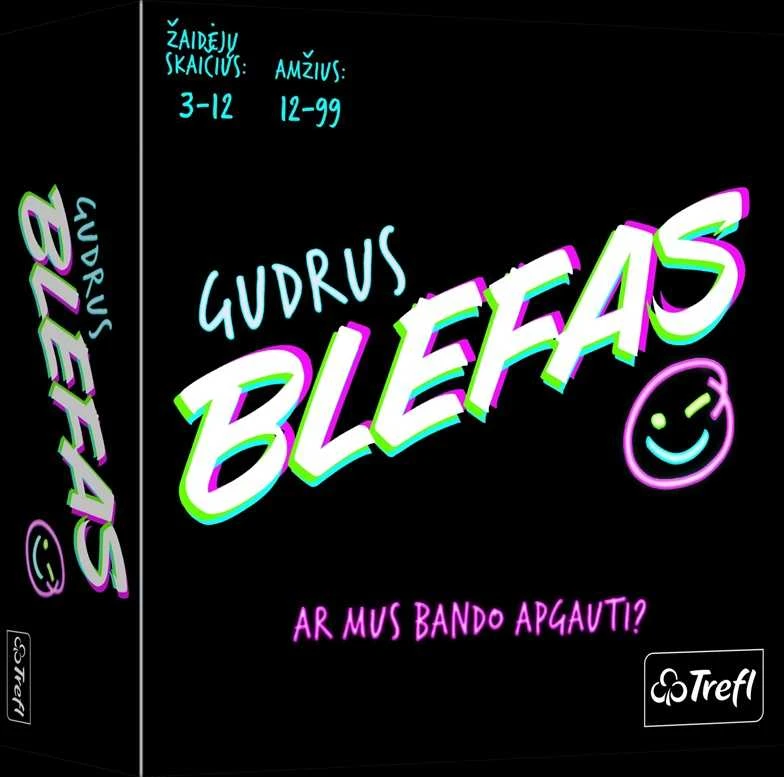 Trefl Stalo žaidimas "Gudrus blefas" (Lietuvių kalba)