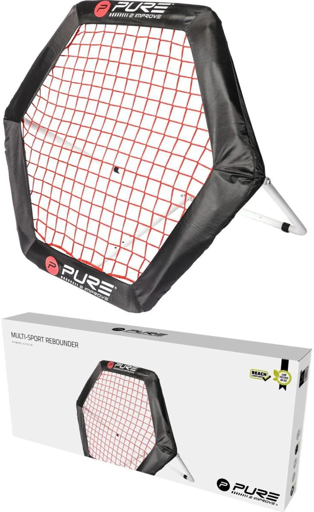 Pure Futbolo rebounderis hexagoninis 95x85 cm
