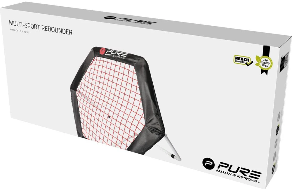 Pure Futbolo rebounderis hexagoninis 95x85 cm