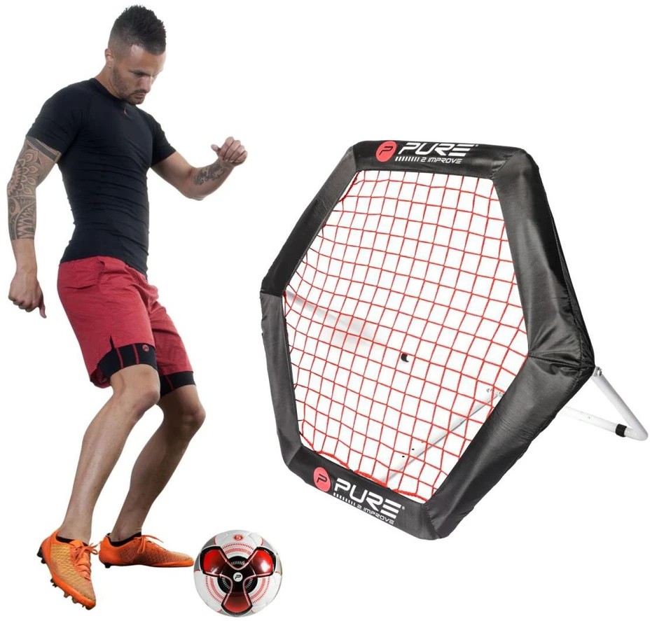 Pure Futbolo rebounderis hexagoninis 95x85 cm