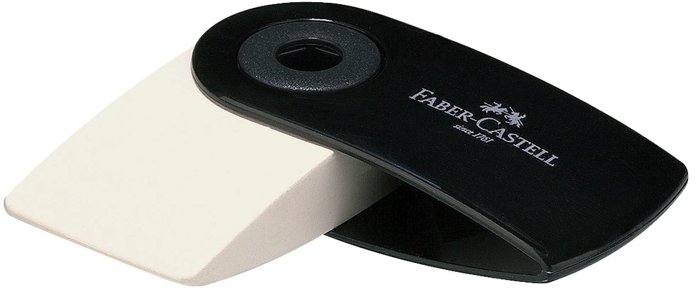 Trintukas Faber-Castell Rankovė mini juodas