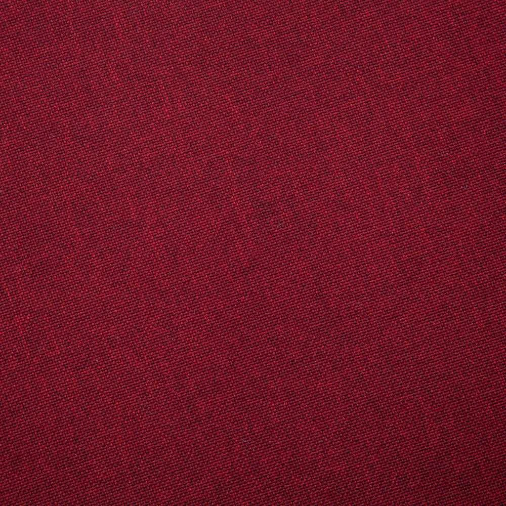 Trivietė sofa, vyno raudonos spalvos, audinys