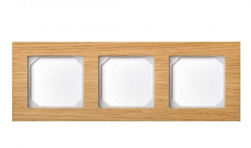 Trivietis rėmelis LIREGUS EPSILON, natūralus ąžuolas