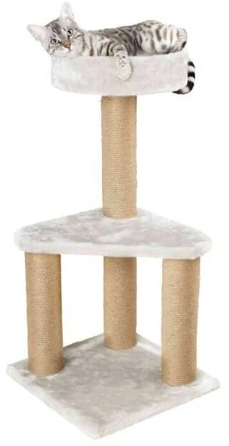 TRIXIE Ivan draskyklė 4 stulpai su guoliu, 82 cm, šv. pilka