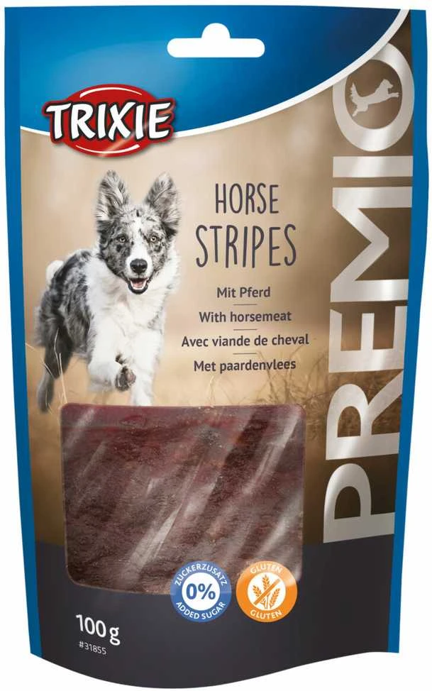 Trixie PREMIO Arklienos juostelės, 11cm, 100g