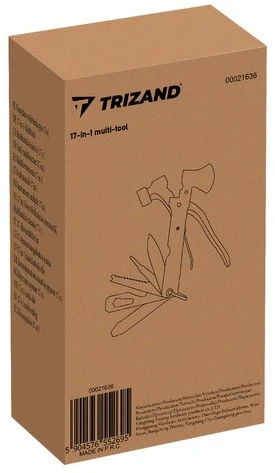 Trizand 21636 17in1 daugiafunkcis įrankis