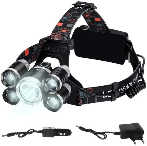 Iso Trade Priekinis žibintas 5 x led t6 cree