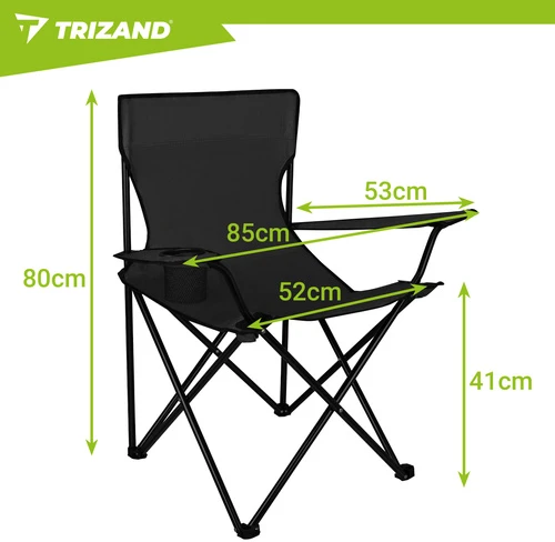 Trizand Juoda žvejybos kėdė K23673