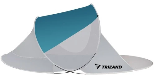 Trizand Paplūdimio palapinė 220x120x90cm. - turkis - pilka