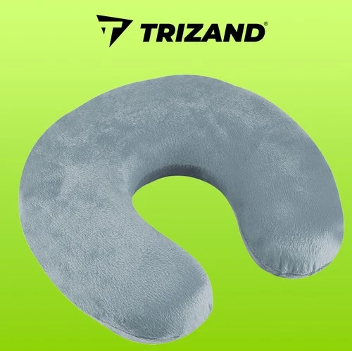 Trizand Pilka kelioninė pagalvėlė