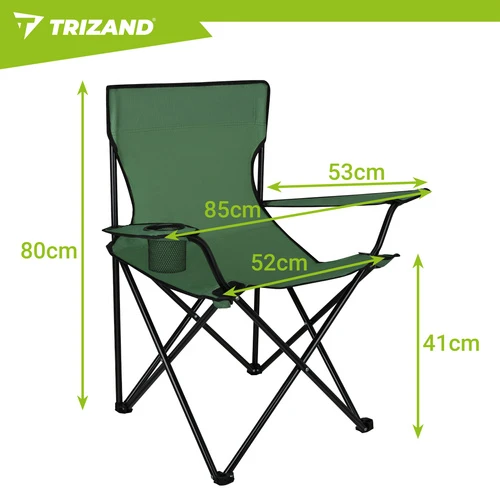 Trizand Sulankstoma turistinė kėdė