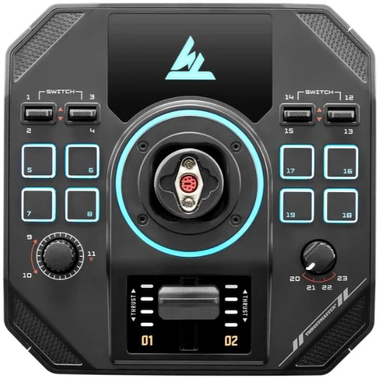 TRM Thrustmaster Sol-R 5 Base Juoda USB Joystick base Analoginis / skaitmeninis PC