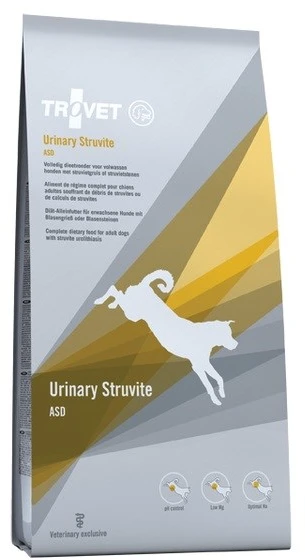 TROVET Urinary Struvite ASD – sausas Maistas šunims – 3kg
