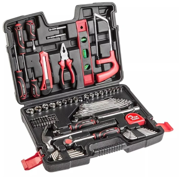 Top Tools Įrankių rinkinys 100 dalių 1/4, 3/8