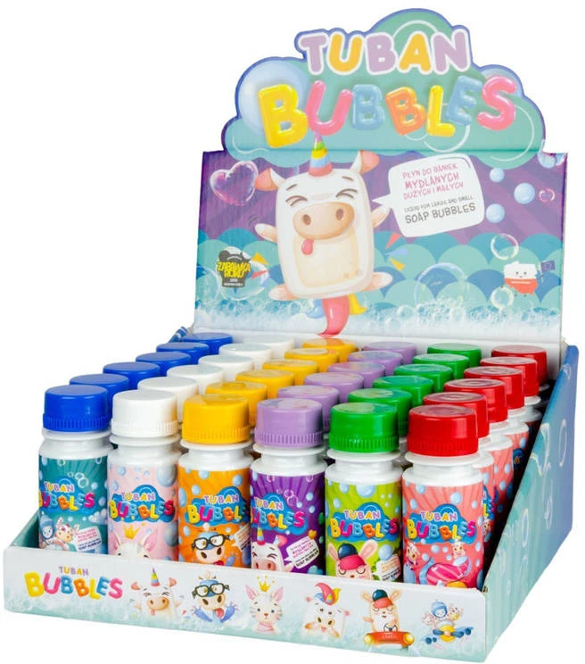 Tuban Muilo burbulų skystis - 60 ml - Vienaragis