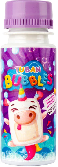 Tuban Muilo burbulų skystis - 60 ml - Vienaragis