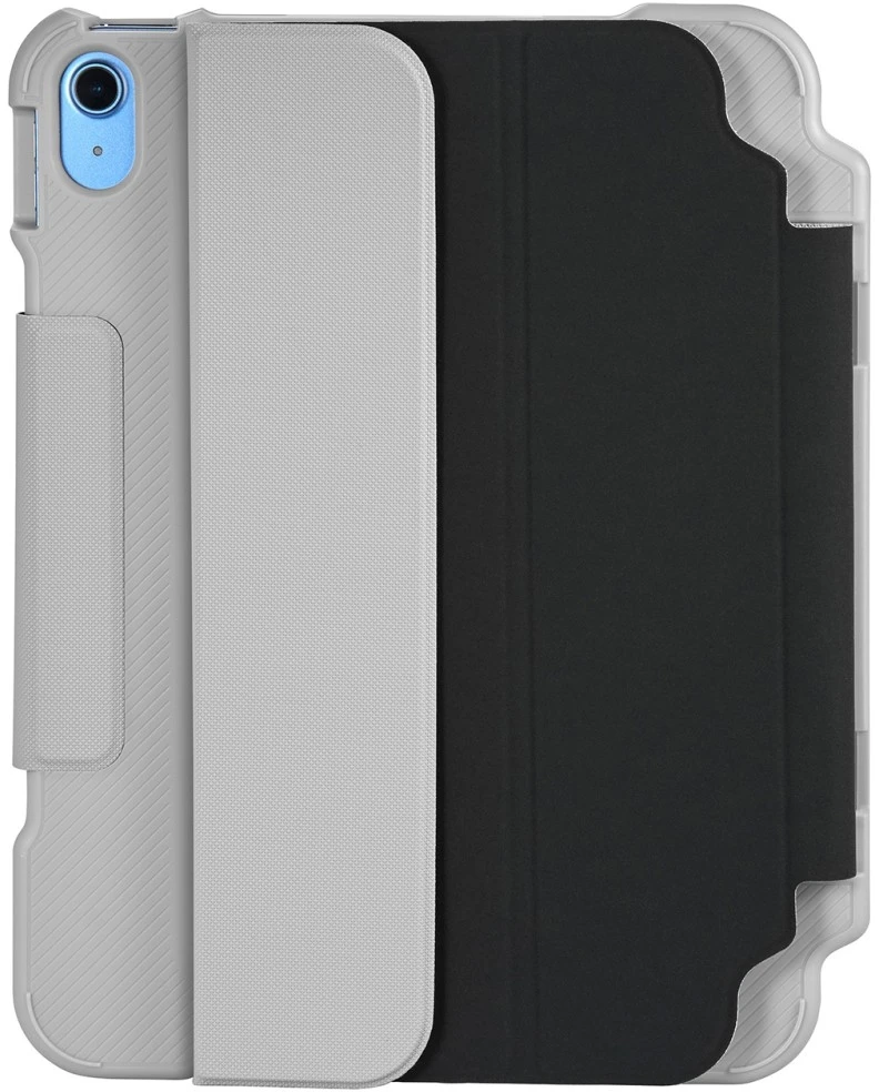 Tucano Alunno dėklas skirtas Apple iPad 11″ A16 (2025) / Apple iPad 10.9″ 10th gen. (2022), pilkos spalvos