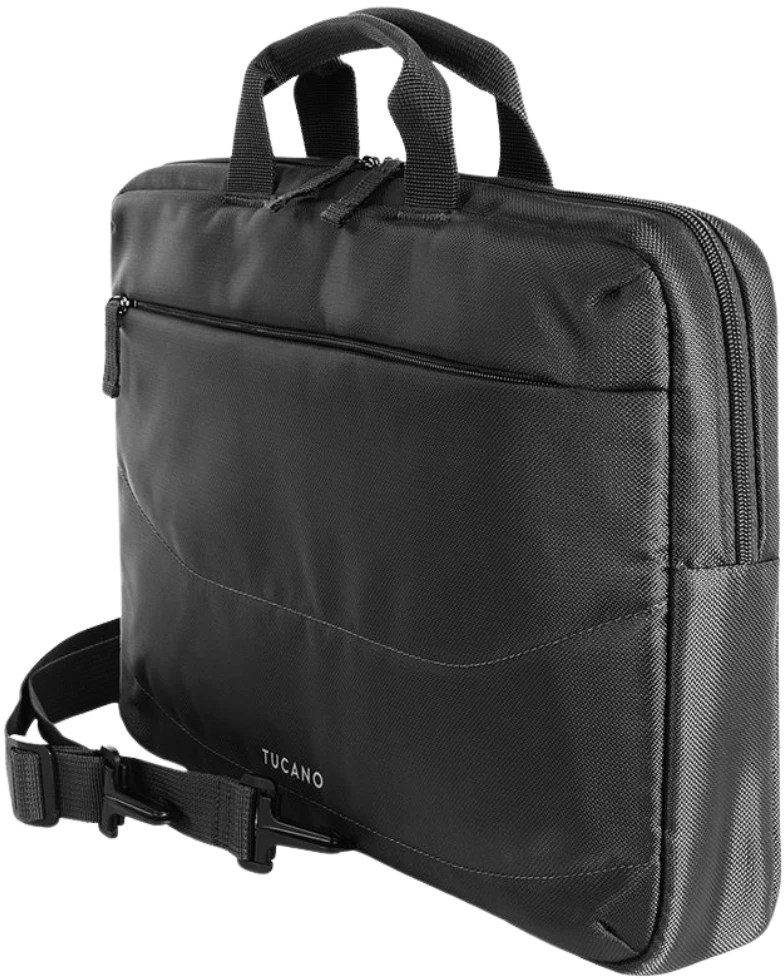Tucano Borsa Idea set: 13.3″/14″ krepšys kompiuteriui + pelė juodos spalvos