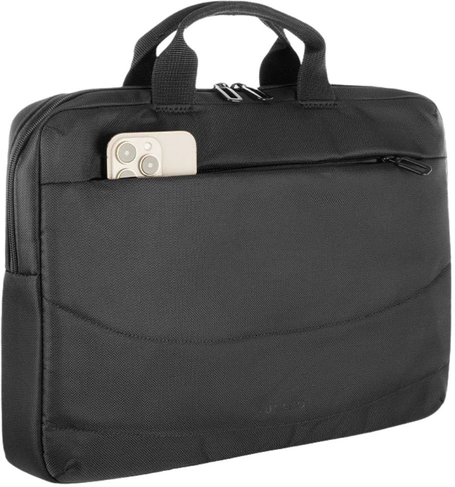 Tucano Borsa Idea set: 15.6″ krepšys kompiuteriui + pelė juodos spalvos