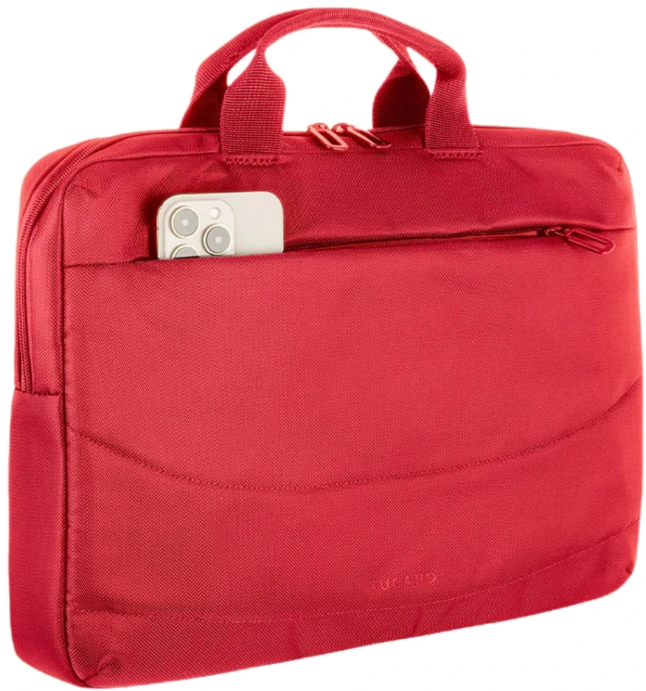 Tucano Borsa Idea set: 15.6″ krepšys kompiuteriui + pelė red