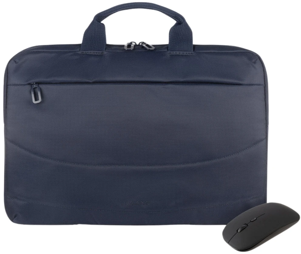 Tucano Borsa Idea set: 15.6″ krepšys kompiuteriui + pelė mėlynas