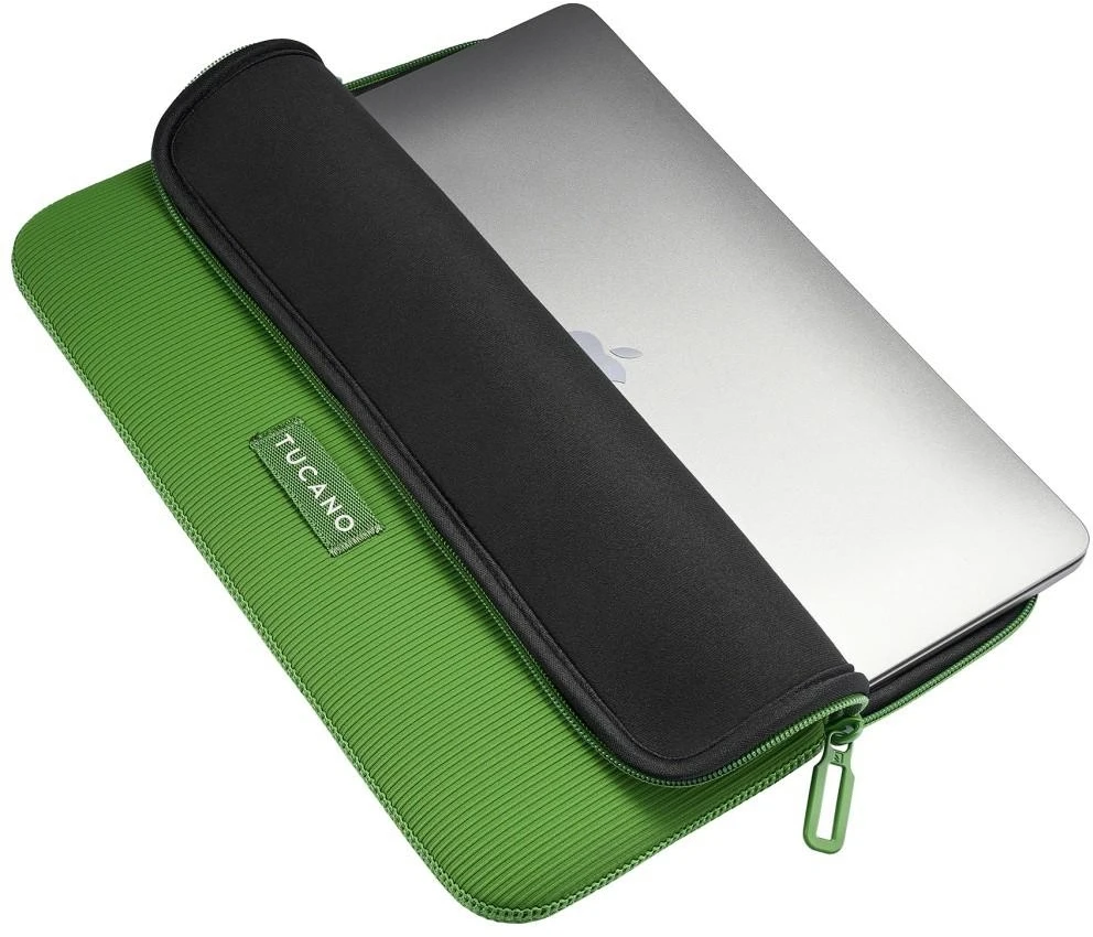 Tucano Colore2 do macbook Air 13” Pro 13" laptop 12” žalia